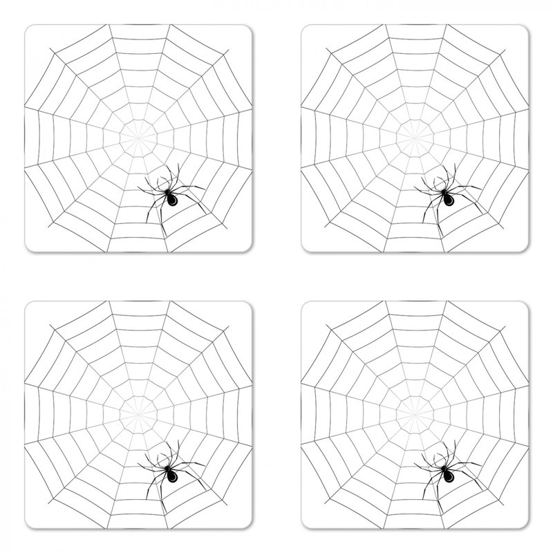 Square 4 Piece Coaster Set