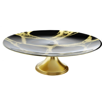 Beaudette Glass Cake Stand