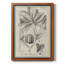 Toile encadrée botanique antique noire et blanche de qualité supérieure - prête à être accrochée-1970253335