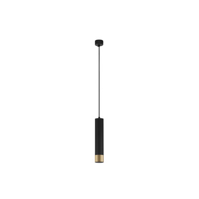PICTO 1 - Light BLACK & GOLD Pendant