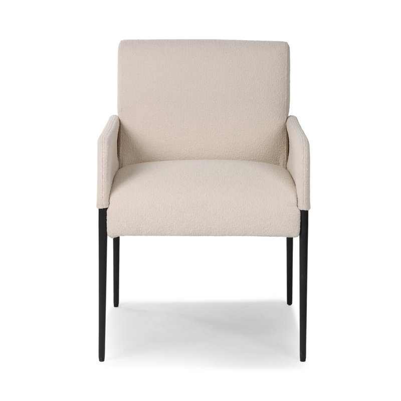 Lucinda Boucle Dining Armchair