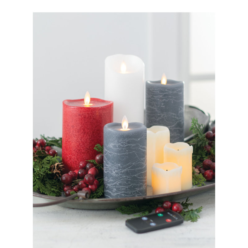 Ensemble de mini bougies pilier Melted