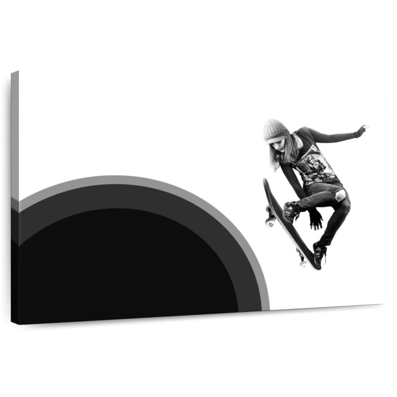 Senne Skate All Day, 26" H x 39" W