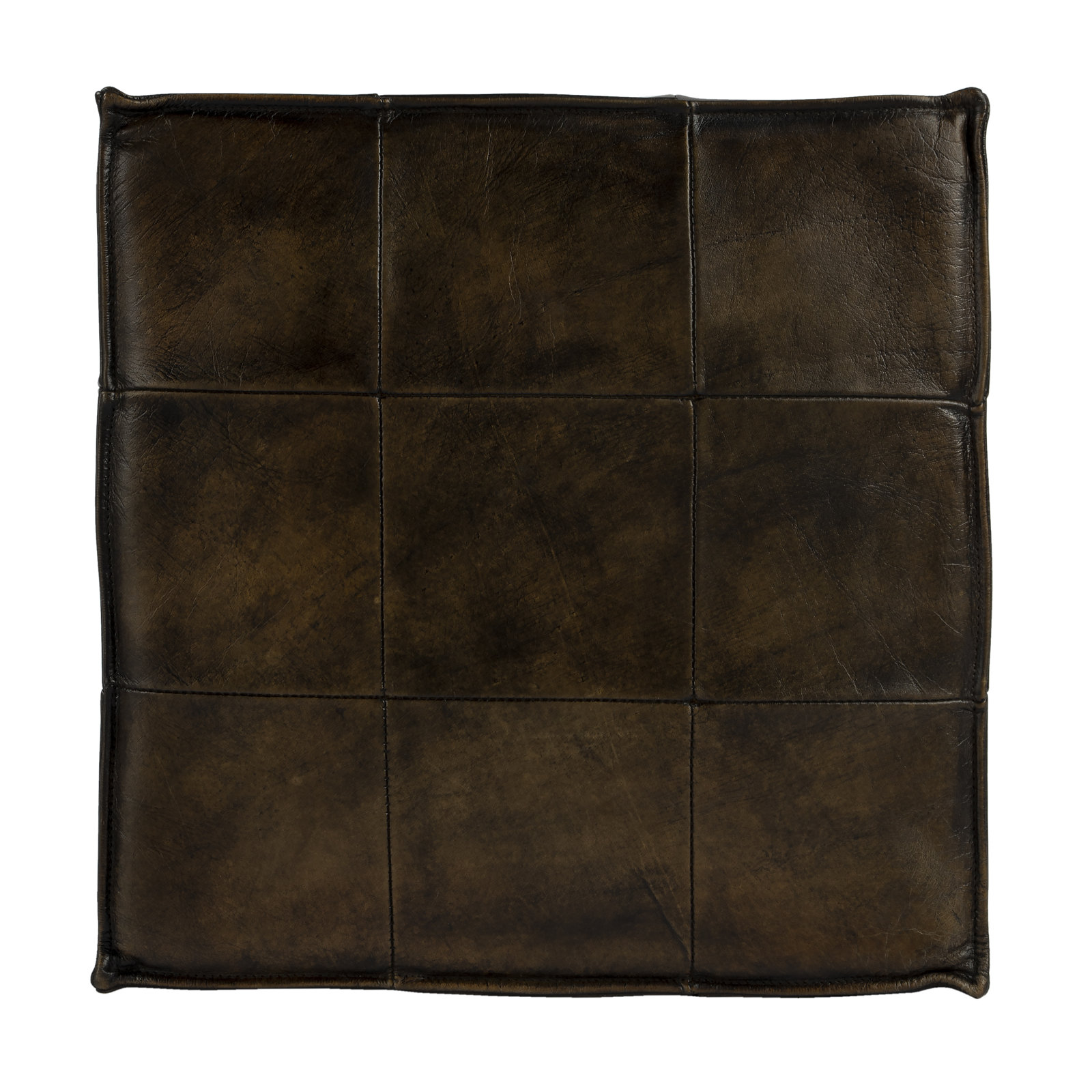 Catrice 18" Genuine Leather Ottoman