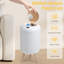 Poubelle à capteur de mouvement 3 gallons, poubelle automatique sans contact blanche avec pieds amovibles pour salle de bain cuisine bureau
