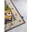 Kollektion 1767 Machine Woven Blue cream Rug-101091949