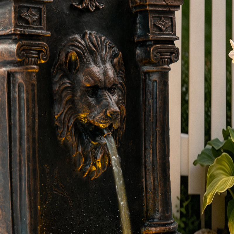 Outdoor Wall Base Fountain