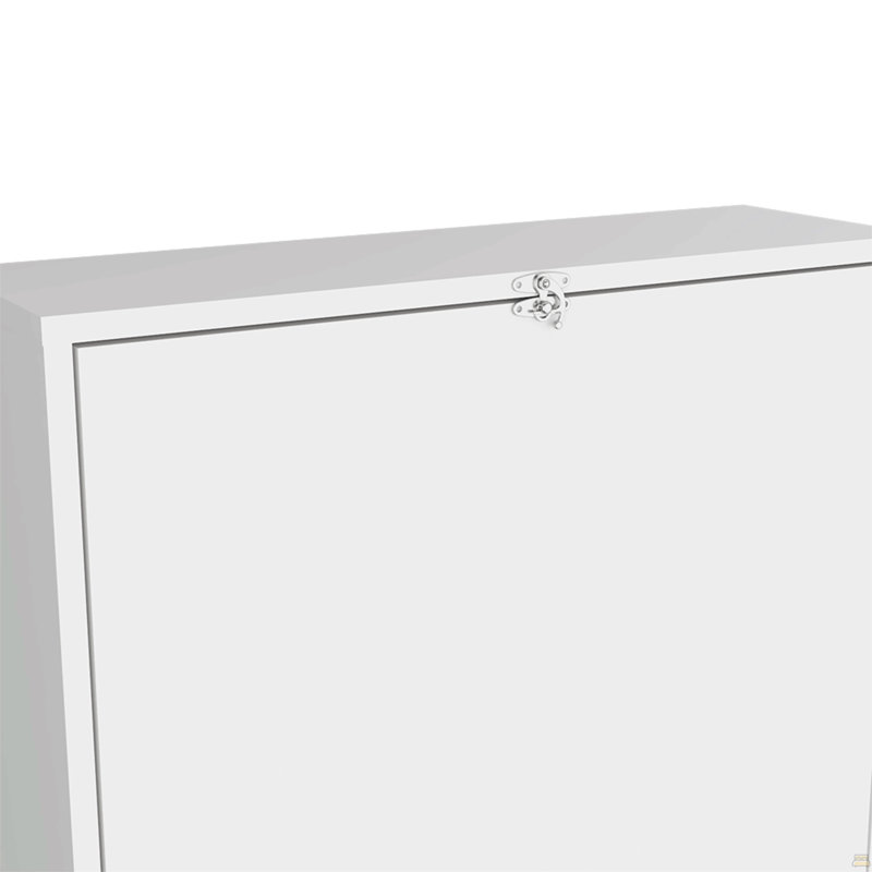 Table flottante vierge, bureau, blanc