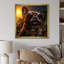 Mignon bouledogue français à Miami II - chien, art mural-890680651-890680654