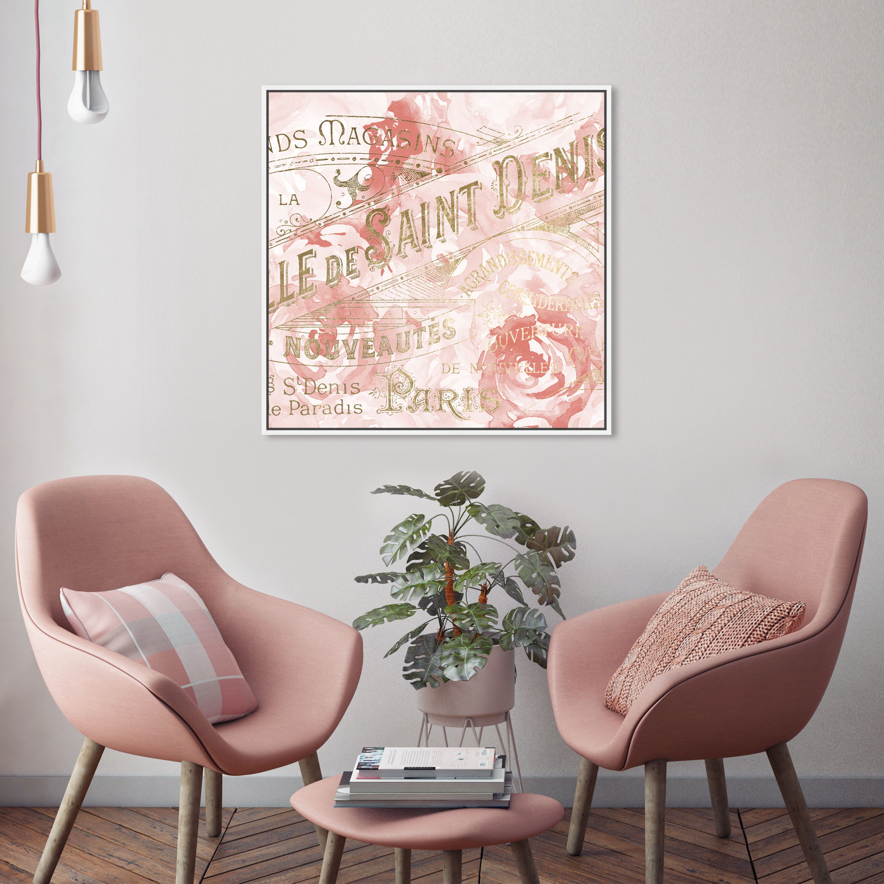 Oliver Gal French Shoppe On Canvas by Oliver Gal Print