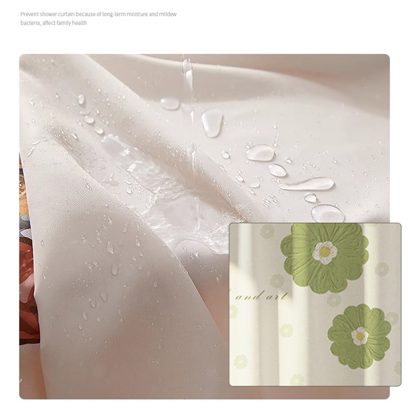 Rideau de douche en polyester