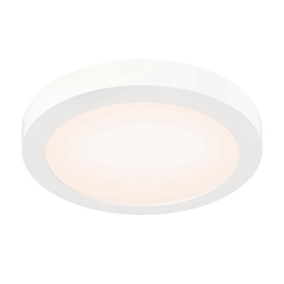 Ilkest 9 Inch Round 5CCT Coastal Rated Flush Mount