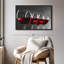 «Red Wine Row Wall Art»-1820073120