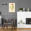 «Red Tulip Stem» par Cheri Blum, art mural en verre acrylique-453829846