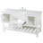 Pelaghia 60'' Single Bathroom Vanity with Marble Top-57367847