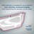 Streamline Freestanding Soaking Acrylic Bathtub With Drain and Bamboo Tray-839142313