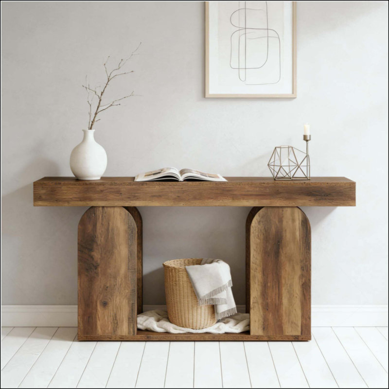 Table de couloir pratique, console, table de canapé