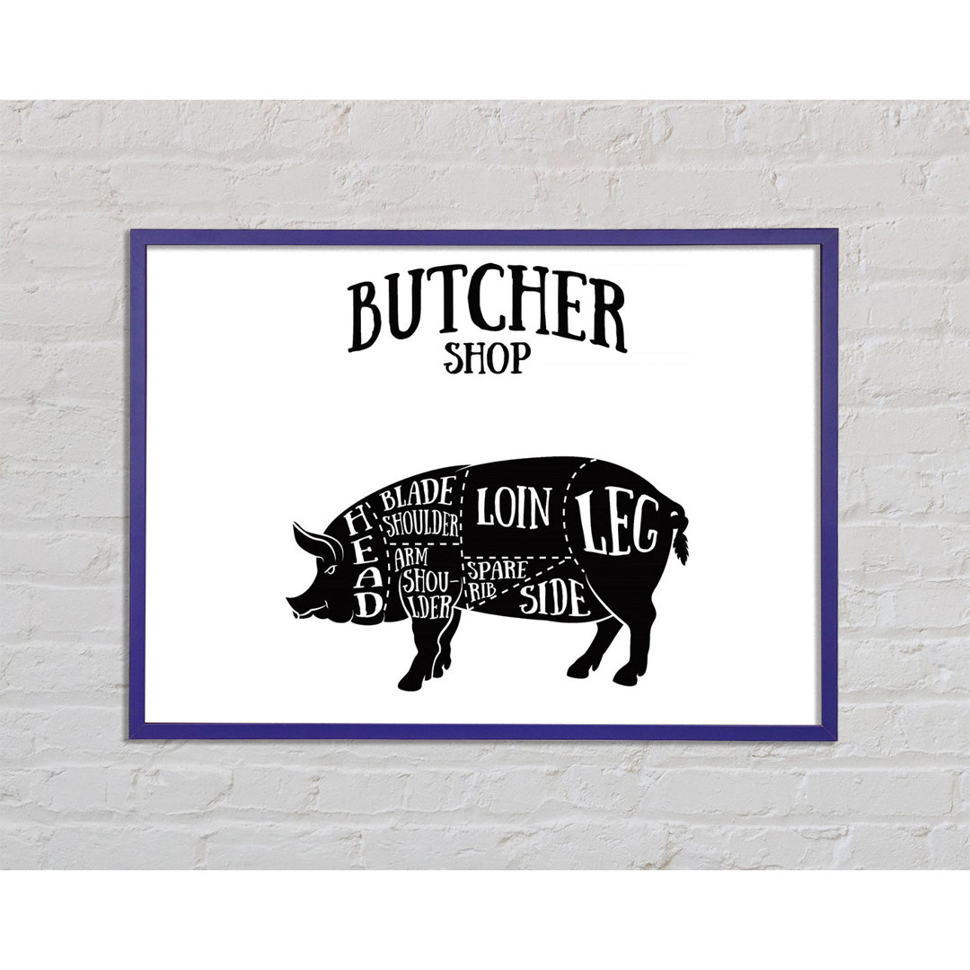 Butchers Selection 12 - Einzelne Bilderrahmen Kunstdrucke