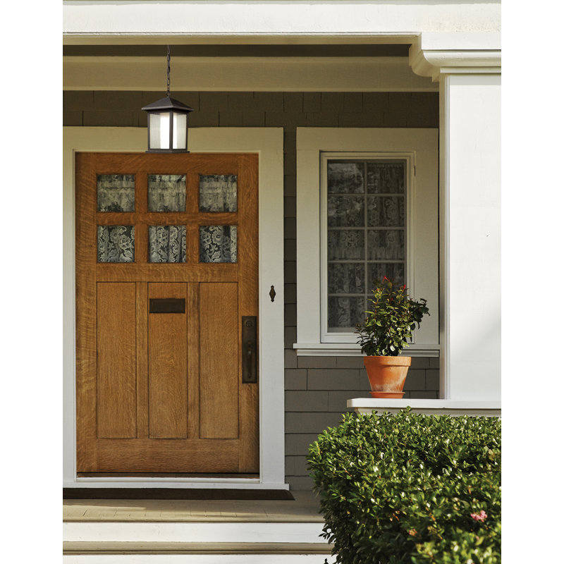 Anneliesse Outdoor Hanging Lantern, Oil Rubbed Bronze