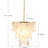 Layered Shell Chandelier Pendant Lights