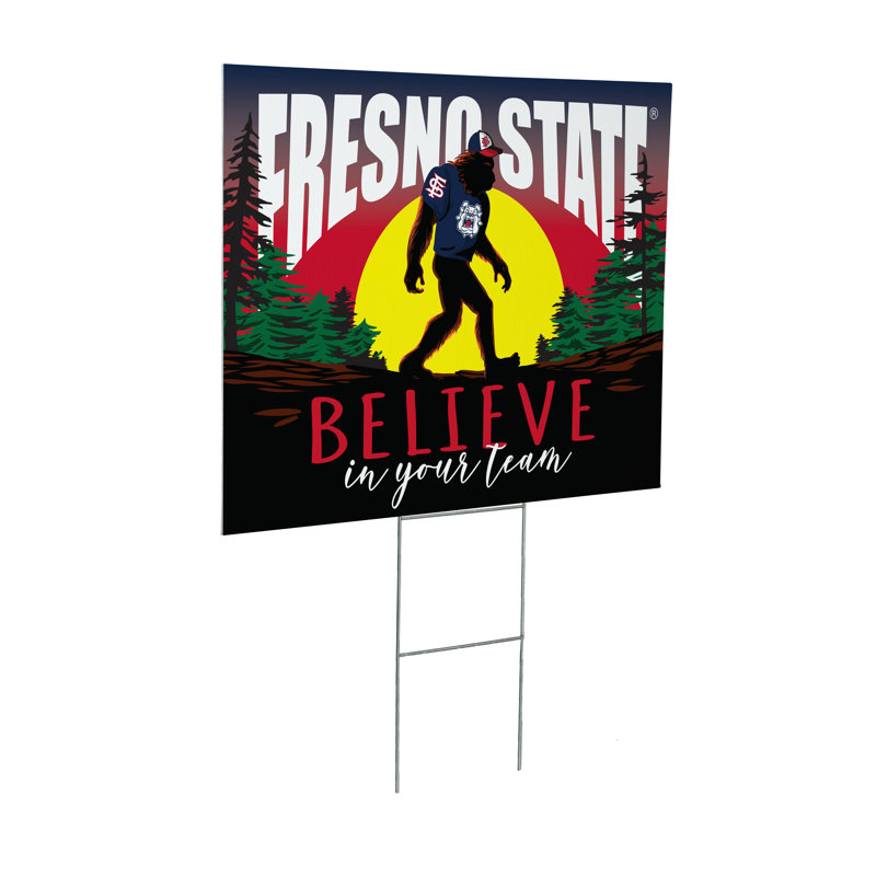 Enseigne de cour Fresno State, Bigfoot