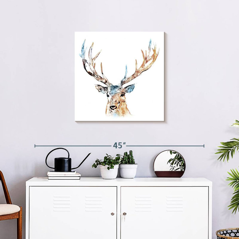 Renne aquarelle Crowle