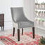 Chaise rembourrée Jackson - Fumée