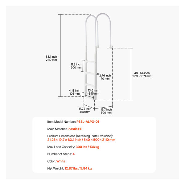 Dimensions du produit