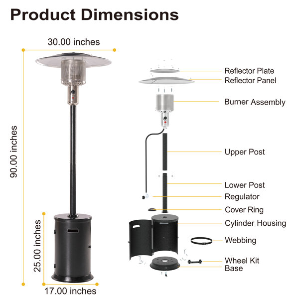 Dimensions du produit