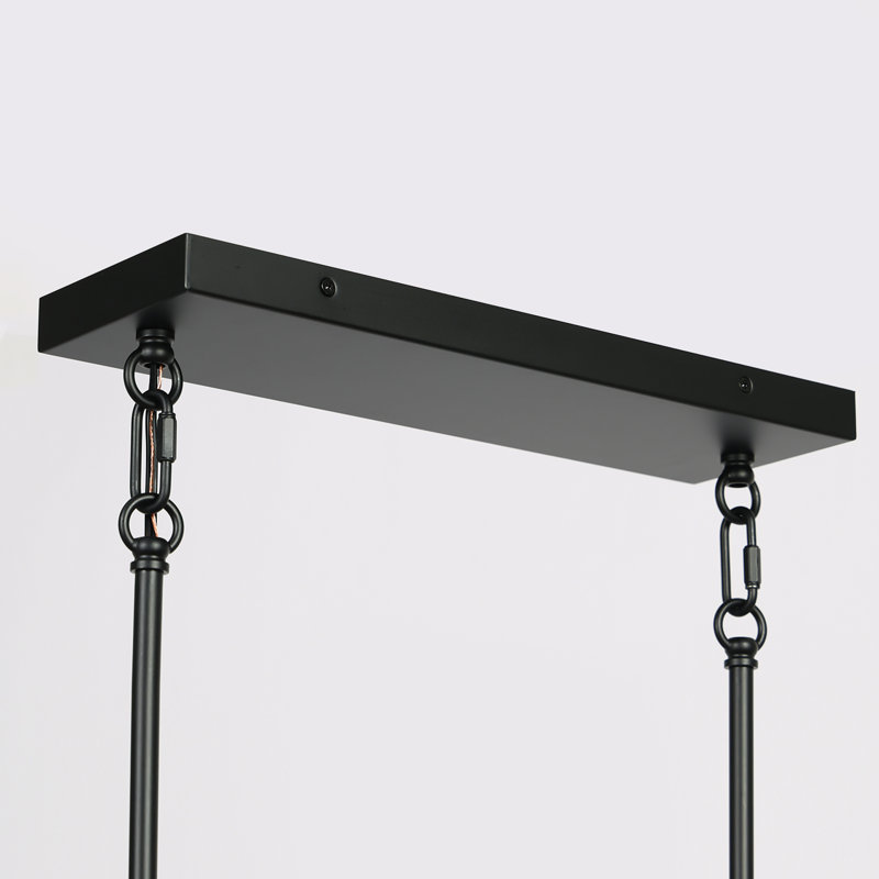 Lustre à 4 lumières Talvi, Black