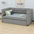 Prakesh Upholstered Daybed with Trundle