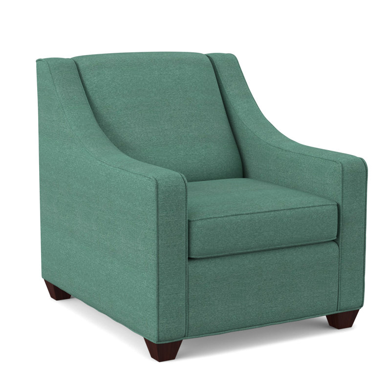 Fauteuil l 31 po Phillips, Acajou empire, Lagon antique