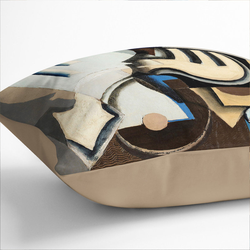 Still Life Vol.4 Square Throw Cushion, 55cm H x 55cm W x 20cm D, Stone