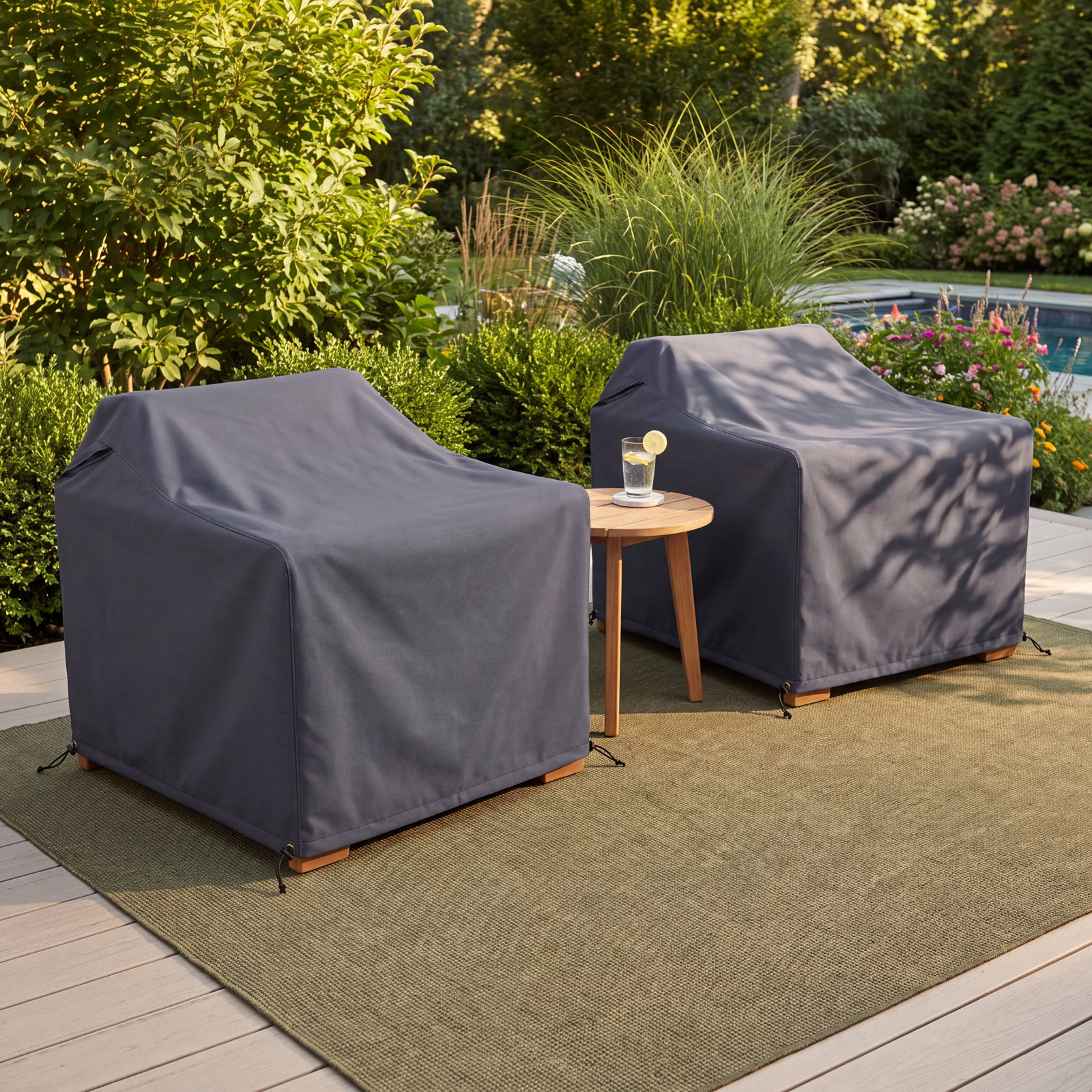 39" Outdoor Lounge Chair Cover