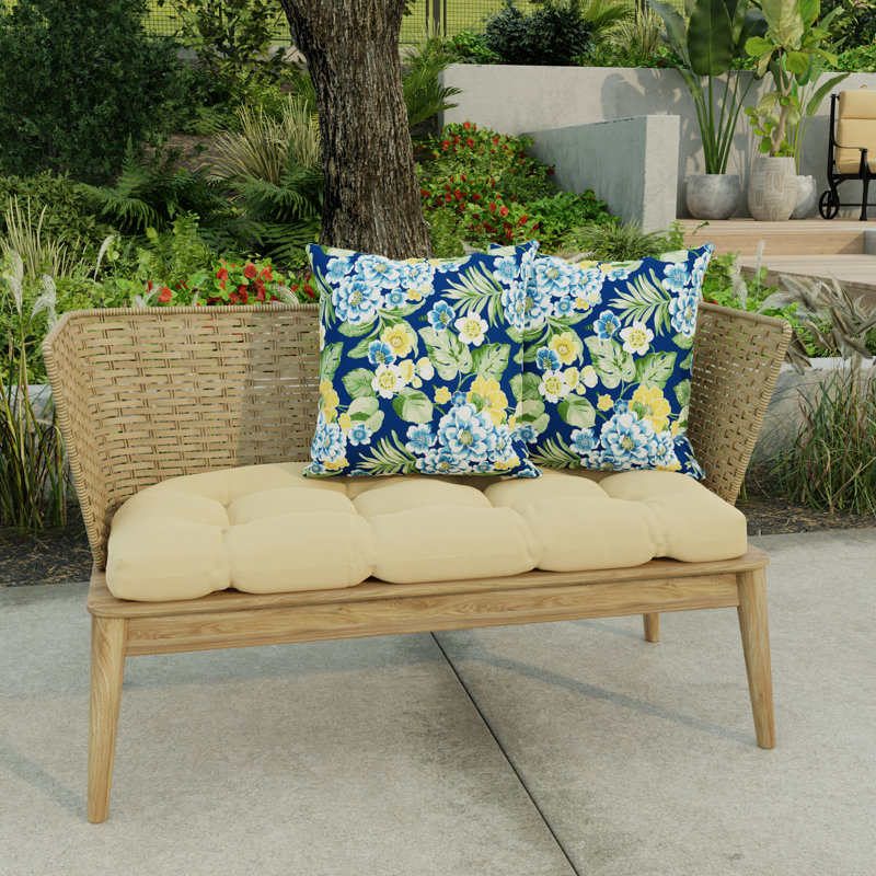 Sunbrella Outdoor Throw Pillow, Binessa Lapis