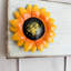 Organisateur de tournesol mural avec crochets pour clés-1955012010