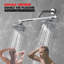 L'ensemble de douche double Sumerain comprend 6 réglages de jet de douche à haute pression et un bras de douche de 16 pouces de long-111994695