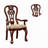 Formal Classic Set Of 2Pc Arm Chairs Dining Room