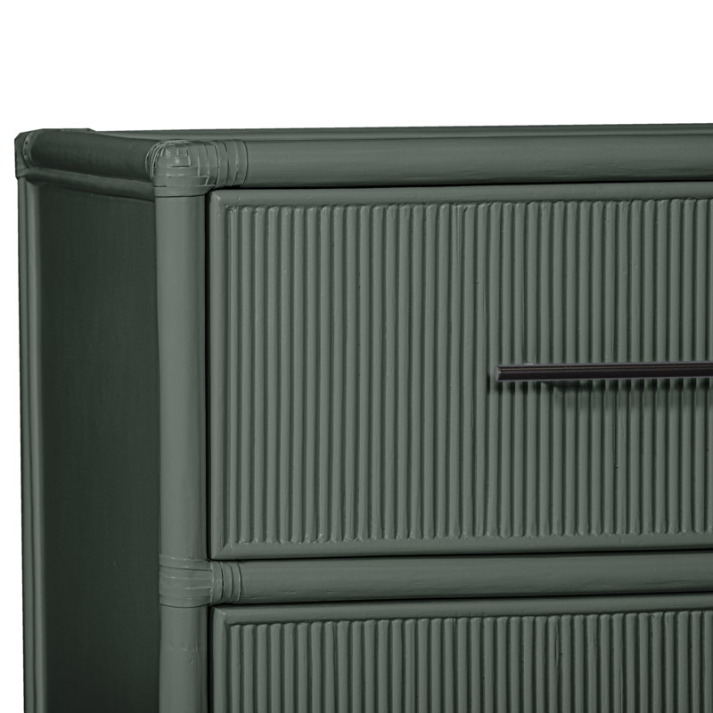 Commode à quatre tiroirs Juno, Evergreen