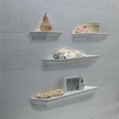 Marijonas 4 Piece Floating Shelf