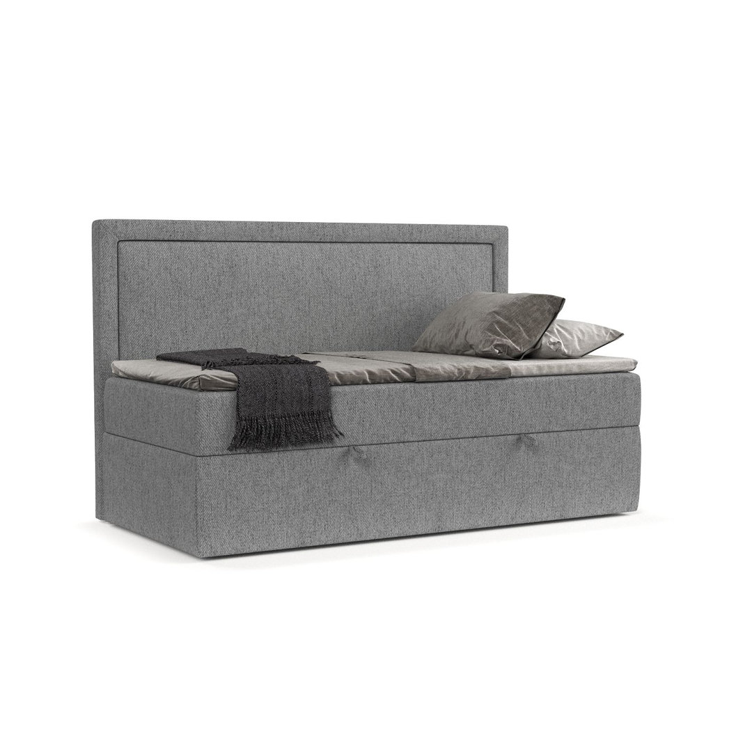 Boxspringbett LUVI mit Bonellmatratze und Topper