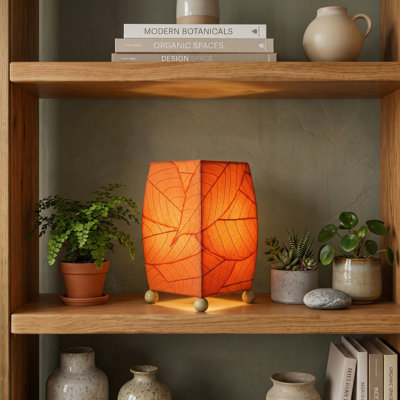 Mendocino Cocoa Leaves Novelty Lamp