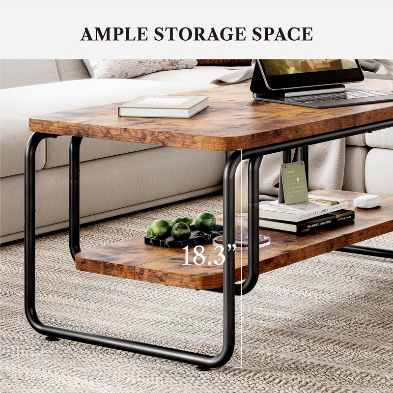 Table basse de salon de 47,24 po Spradley