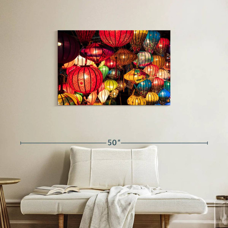 Lanternes chinoises en papier Kerner, H 24 po x l 36 po