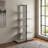 Manica Bookshelf with 5 Zig-Zag Shelves in Black/Gray Finish, 59.8" H X 31.71" W X 12.84" D