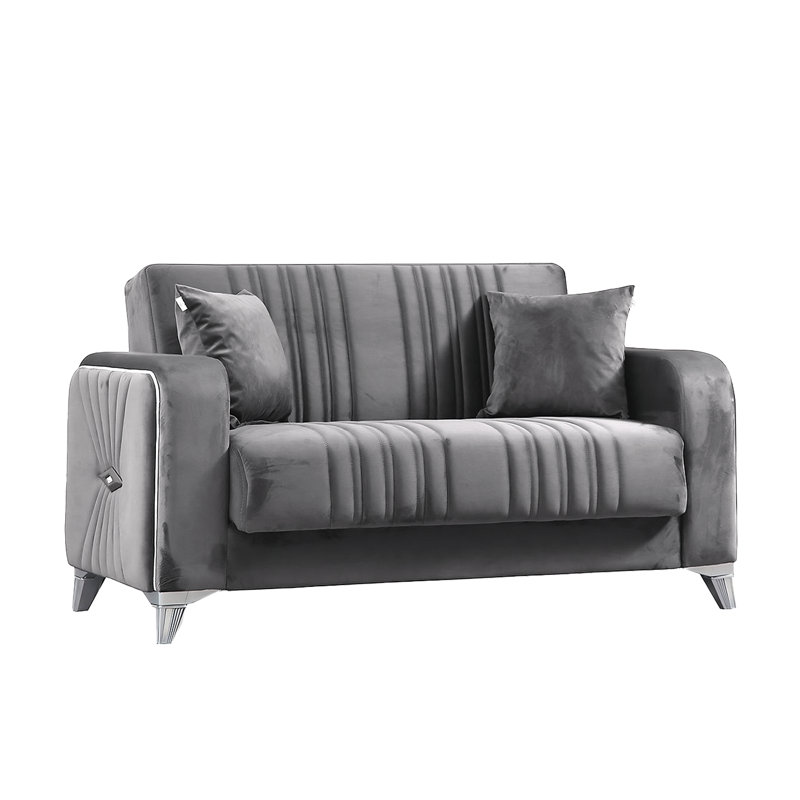 Causeuse Levante, Gris clair