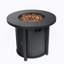 Table ronde d'extérieur au propane 40000BTU