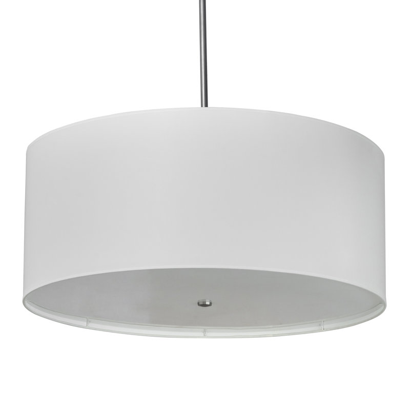 Luminaire suspendu tambour 3 lumières Catey