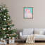 Cadre flottant pastel Jolly Santa Claus, design par Arlington Prints-1081300933-1081300932