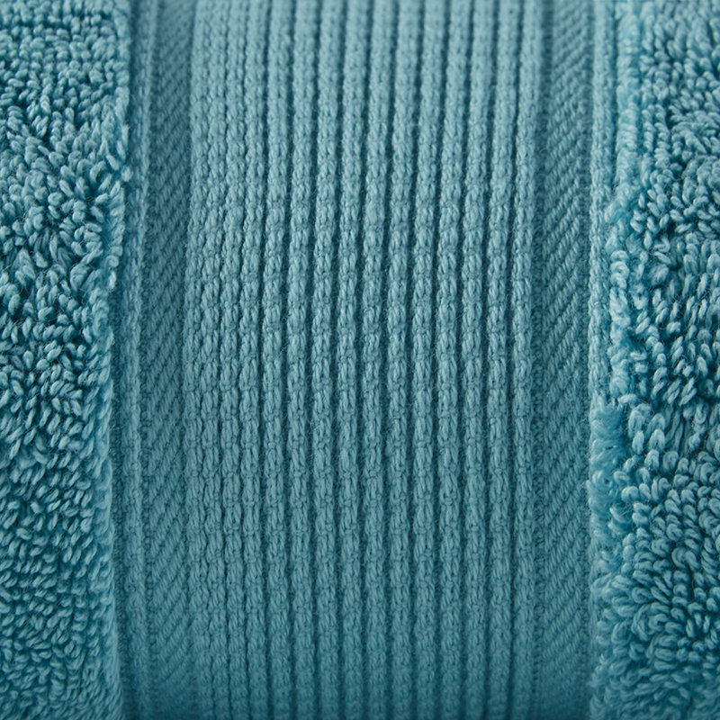 100% Cotton Bath Sheet Antimicrobial 2 Piece Set, Aqua